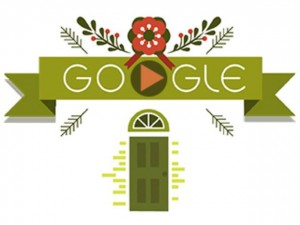 Felices Fiestas te desea Google