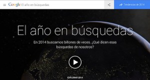 Google, ¡el año en búsquedas!